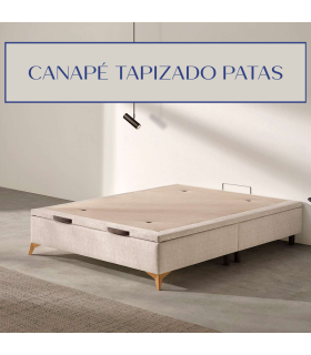 Canapé tapizado patas